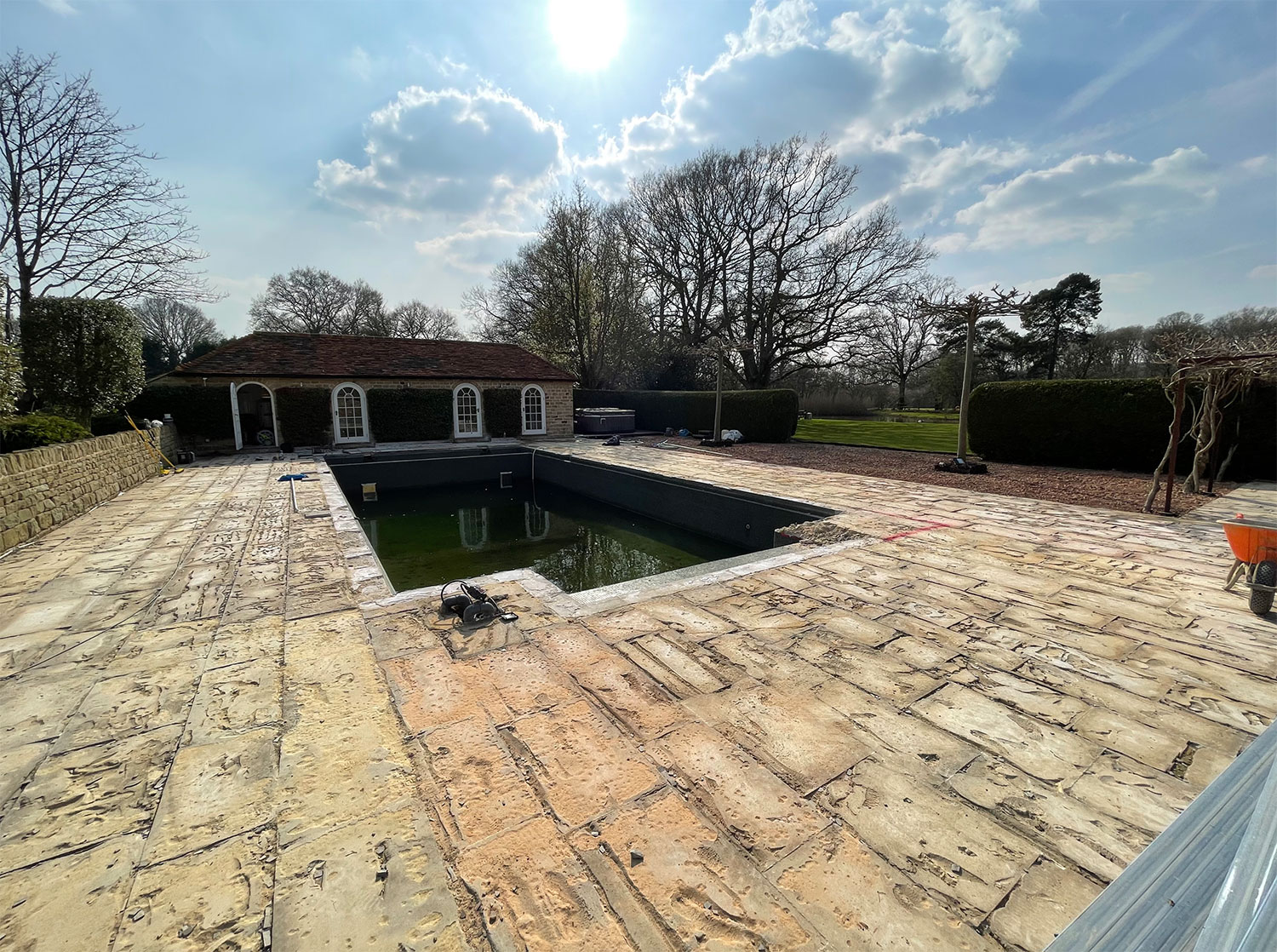 Swimming Pool Renovation Refurbishment Kirdford Billingshurst Sussex