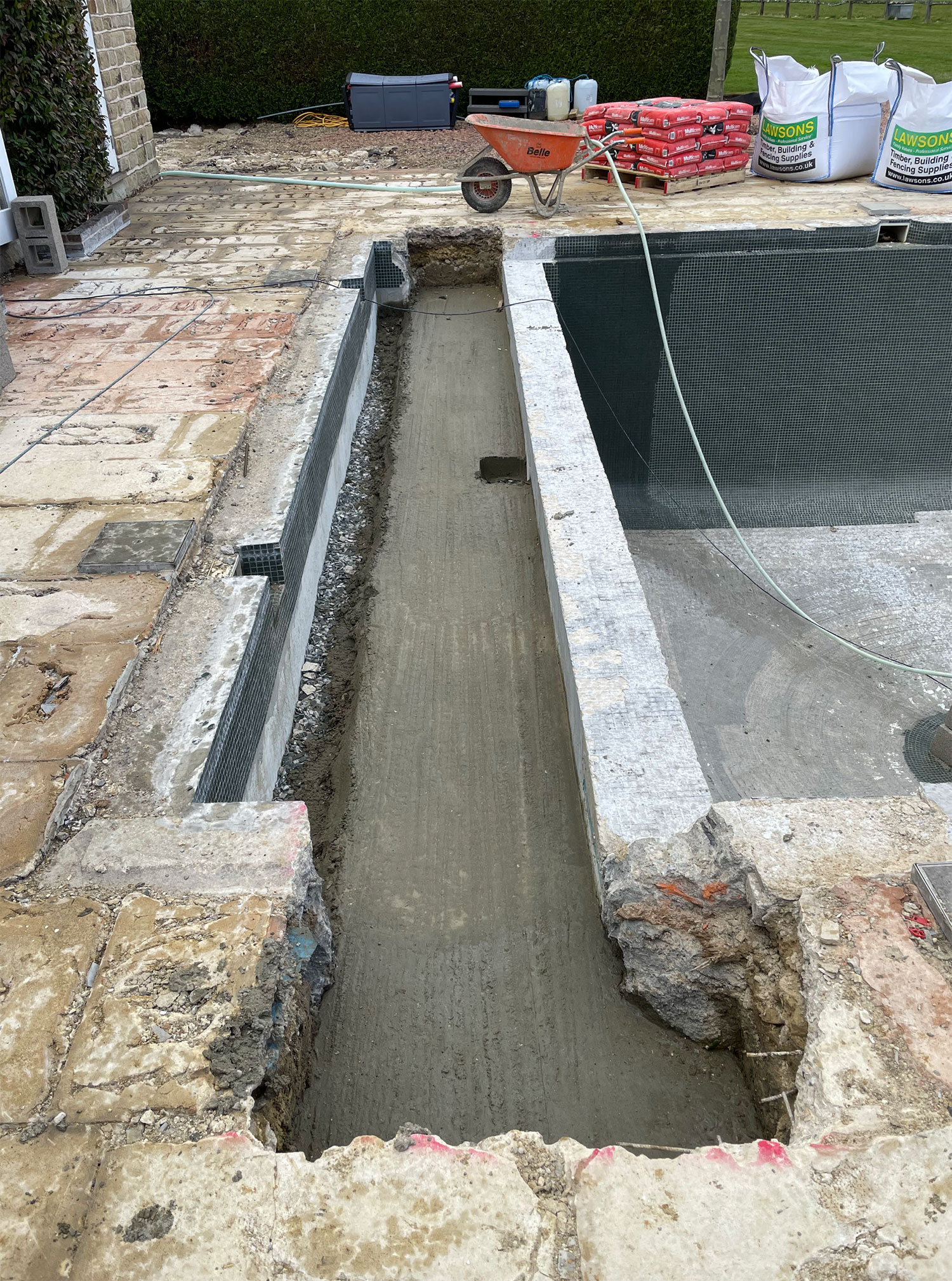 Swimming Pool Renovation Refurbishment Kirdford Billingshurst Sussex