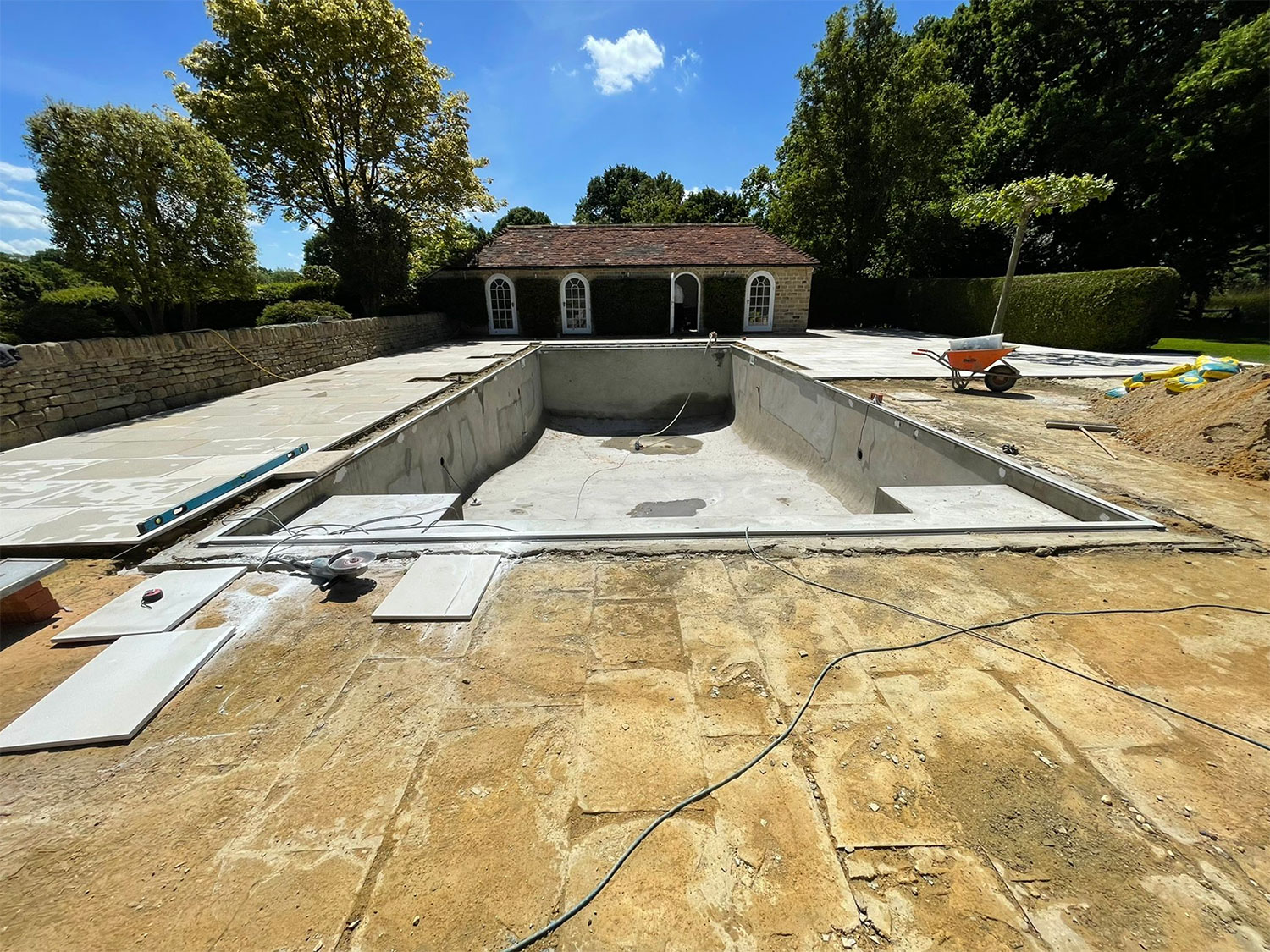 Swimming Pool Renovation Refurbishment Kirdford Billingshurst Sussex